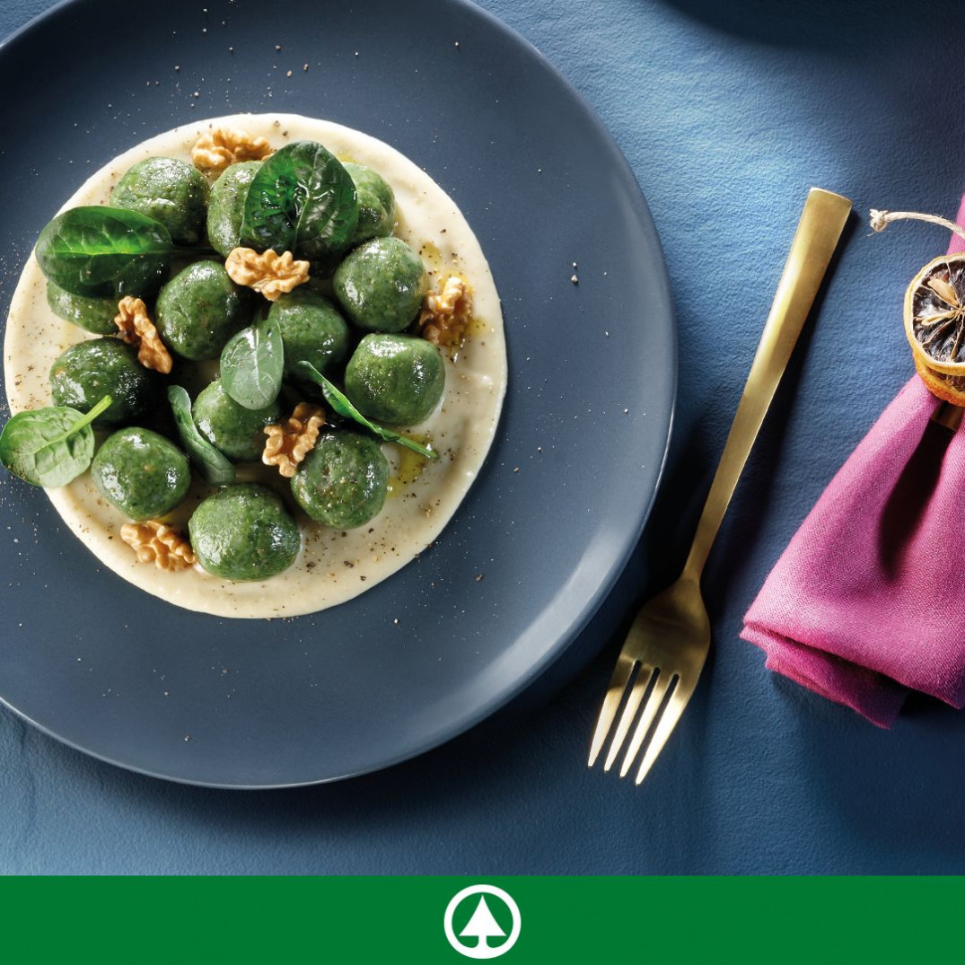 Ricetta  GNOCCHI DI SPINACI E PANE